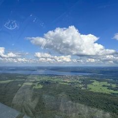 Verortung via Georeferenzierung der Kamera: Aufgenommen in der Nähe von Landsberg am Lech, Deutschland in 1200 Meter
